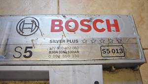 Аккумулятор Bosch 12 В на 100 Ач. 830 А - Фото #2