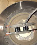Торимозные диски и колодки задние Porsche Panamera - Фото #1