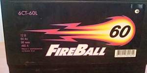 Аккумулятор FireBall 6ст-60L - Фото #1