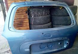 Крышка дверь багажника Хендай сантафе 2000-2010г - Фото #1