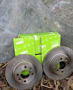Valeo тормозные диски Renault Sandero+установка - Фото #1