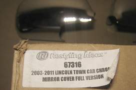 Хром на зеркала Lincoln Town Car линкольн таун кар - Фото #5
