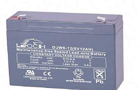 Аккумуляторная батарея/аккумулятор leoch DJW6-12AH - Фото #1