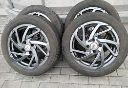 Летние шины Michelin R16 на литых дисках - Фото #1