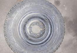 Колесо УАЗ с чехлом под запаску - Фото #2