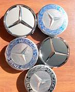 Оригинальные колпачки Mercedes на литые диски - Фото #1