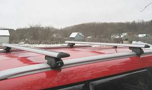Багажник на крышу Киа Спортейдж 4 на инт.рейлинг - Фото #4