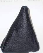 Кожаный чехол рукоятки кпп(мех) audi A6 (black) - Фото #3