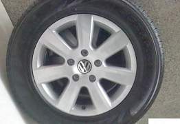 Комплект летних колес на Vw Touareg 2 New R17 - Фото #1