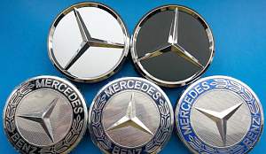 Оригинальная новая эмблема на капот Mercedes - Фото #4