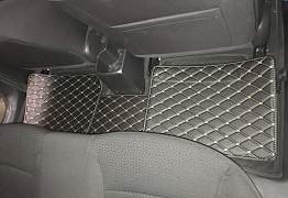 Коврики из экокожи Lada Ford Kia Huyndai Priora VW - Фото #4