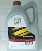 Моторное масло Toyota 5w40 4 литра - Фото #1