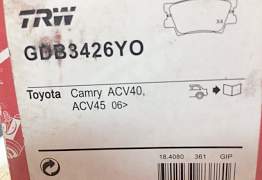Тормозные задние колодки для Toyota Camry acv40 - Фото #2