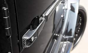 Карбоновые ручки на двери Mercedes-Benz G-Class - Фото #3