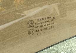 Стекло водительское Benson для Ford-Kuga 2 не ориг - Фото #1