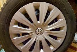 Колеса шипы VW,Skoda R 15/195/65 kumho - Фото #1