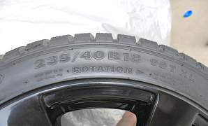 Комплект колес AMG с новой зимней резиной R18 - Фото #4