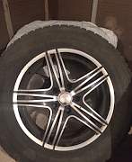 Комплект колес с дисками на Ssan Yong Rexton. Рези - Фото #2