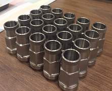 Титановые колесные гайки М14х1.5 45мм открытые - Фото #3
