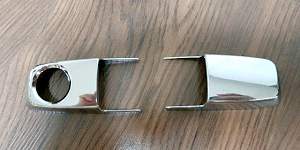 Накладки на фары, ручки дверей Mitsubishi pajero 3 - Фото #4