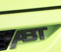 ABT эмблема чёрный матовый хром - Фото #2