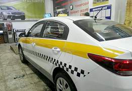 Полоски для такси. Пленка белая, желтая - Фото #4
