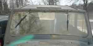 Крыша с хлопушкой и рамкой лобового стекла на УАЗ - Фото #1