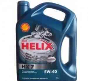 Масло shell helix hx7 5w40 - 4 литра. Полусинтетик - Фото #1