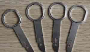 Ключи для снятия магнитолы - Фото #1