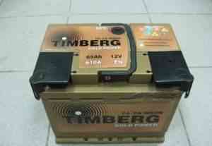 Аккумулятор Timberg Gold 65Ач 610А п/п - Фото #1