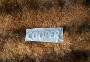 Буквы на багажник Mini Cooper - Фото #1