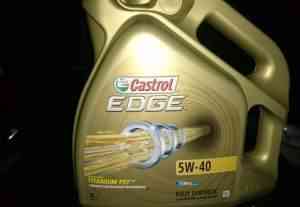 Castrol edge 5W40 - Фото #1