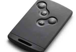 Электронный ключ Renault 4 кнопки - Фото #1
