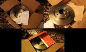 Тормозные диски, помпа, фильтра Hyundai Elantra J3 - Фото #1
