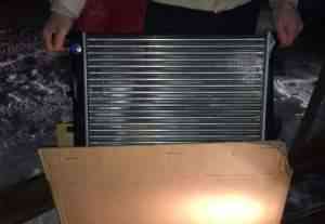Радиатор охлаждения Hyundai Solaris Рестайлинг2014 - Фото #1