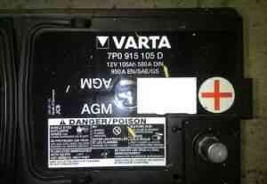 Varta 12V 105Ah - Фото #1