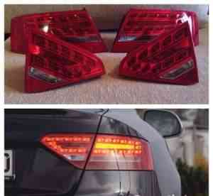 Новые задние рестайлинговые фонари на Audi A5 - Фото #1