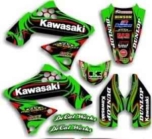 Комплект графики Kawasaki KX450F - Фото #1