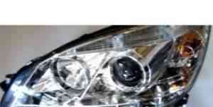 Mercedes W204 фара Л+ П комплект тюнинг devil eyes - Фото #1