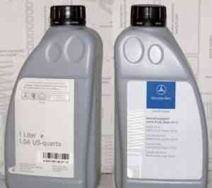 Тормозная жидкость DOT 4+ и антифриз Mercedes-Benz - Фото #1