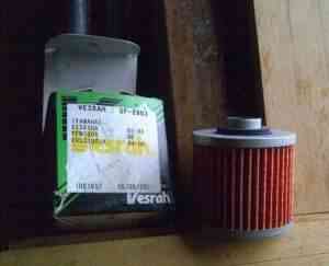 Масляный фильтр для Yamaha (Vesrah sf-2003) - Фото #1