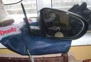 Зеркало пассажирское на ниссан кашкай - Фото #1