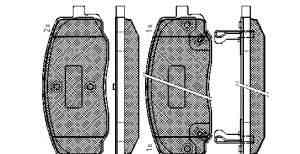 Колодкие передние тормозные на KIa Picanto - Фото #1