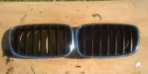 Решетки радиатора (ноздри хром) бмв Х6 Е71 (BMW X6 - Фото #1