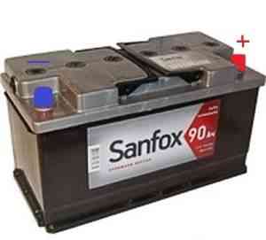 Аккумулятор акб sanfox 90 Ач (есть 60, 75, 190 Ач) - Фото #1