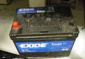 Батарея аккумуляторная Exide "Excell", 12в 70а/ч - Фото #1