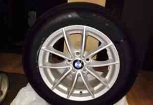 Новые колеса в сборе BMW X3 17" c летней резиной - Фото #1